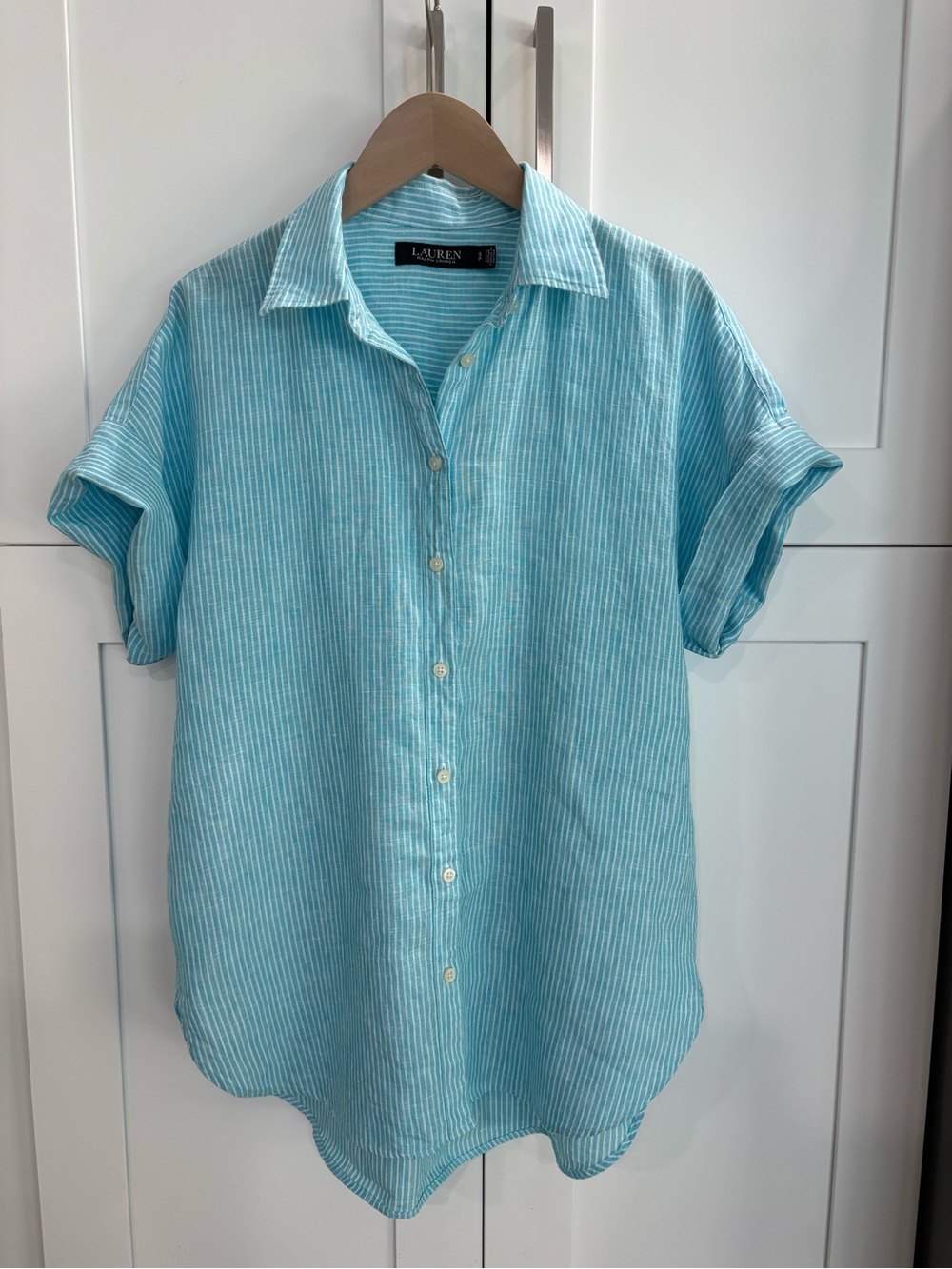 Ralph Lauren Linen Short-Sleeve Shirt